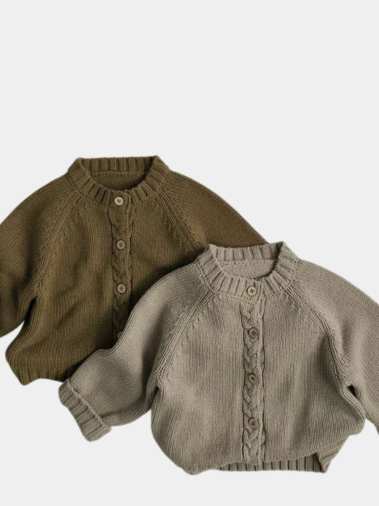 Valmont Classic Knit Cardigan - Crown & Cuff Kids