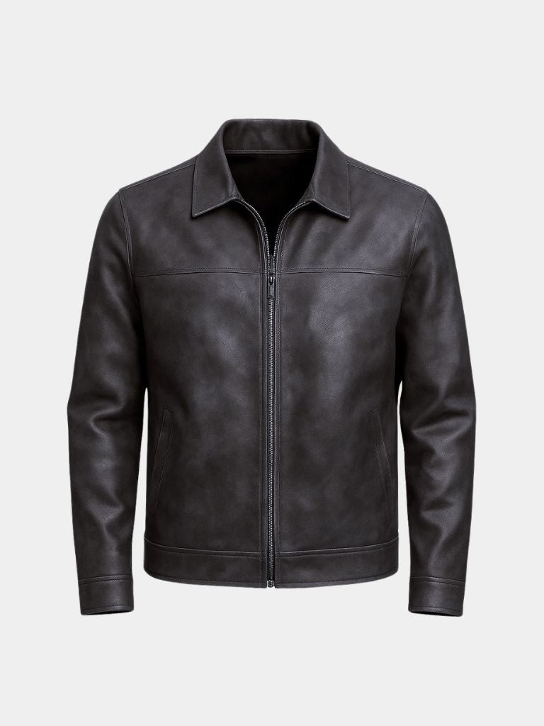 Regent Estate Leather Jacket - Crown & Cuff