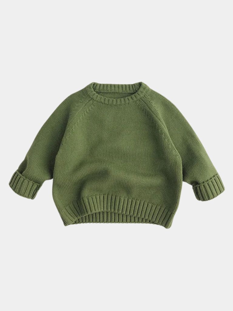 Valmont Toddlers Cotton Sweater - Crown & Cuff Kids