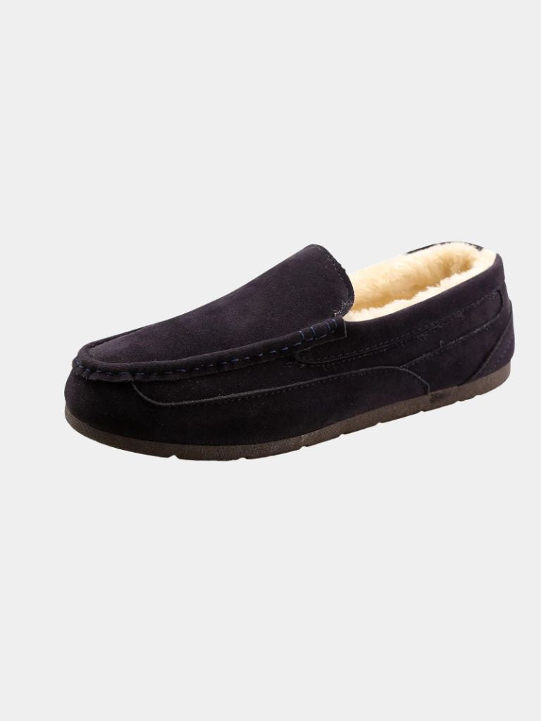 Valerio Suede Comfort Loafers - Crown & Cuff