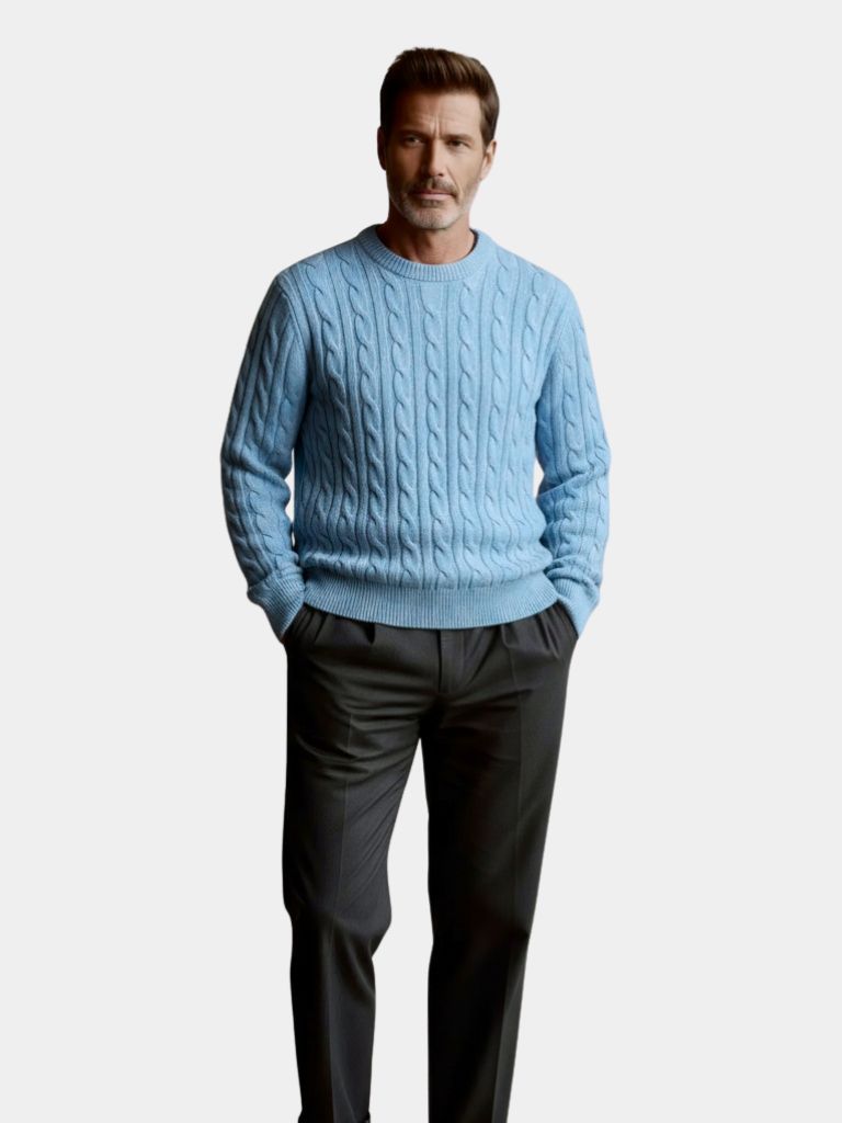 Essential Cashmere Sweater - Crown & Cuff