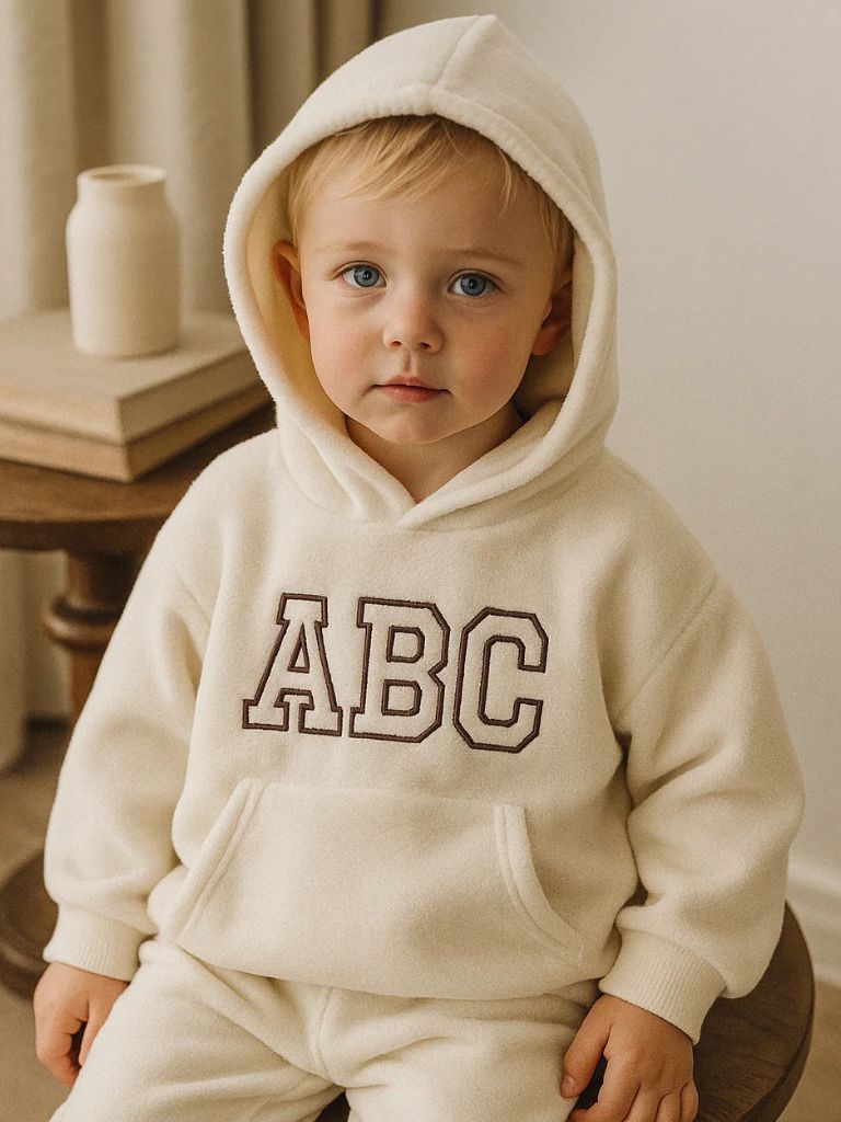 Petit Collegiate Winter Hoodie - Crown & Cuff Kids