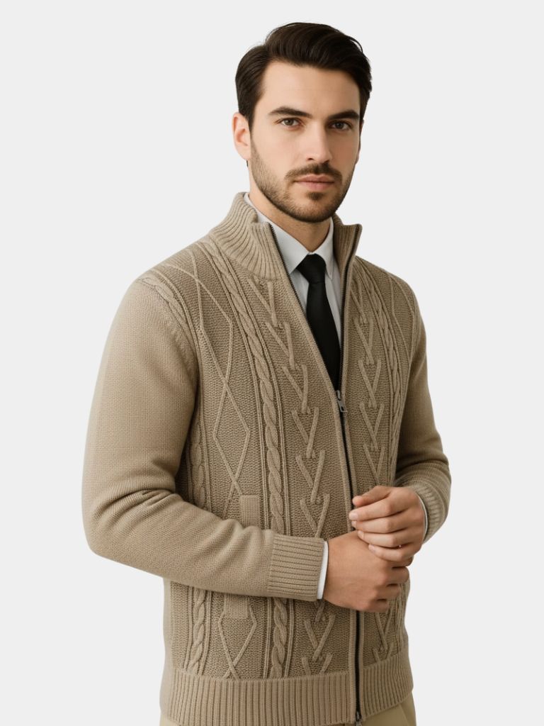 Essential Old Money Knit Sweater - Crown & Cuff