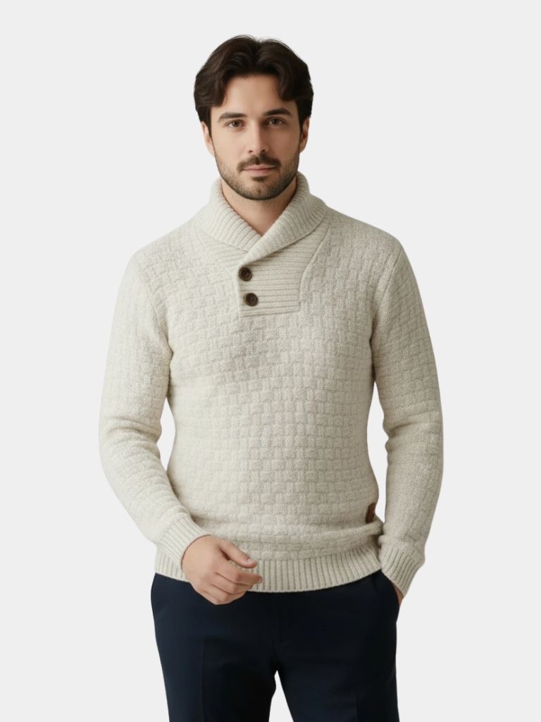 Tailored Knitwear Pullover - Crown & Cuff