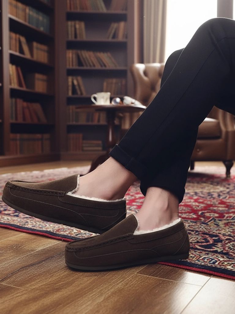 Valerio Suede Comfort Loafers - Crown & Cuff