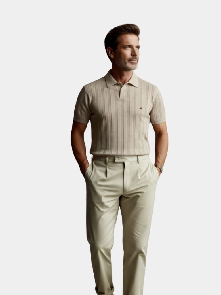 Royal Cord Polo – Crown & Cuff