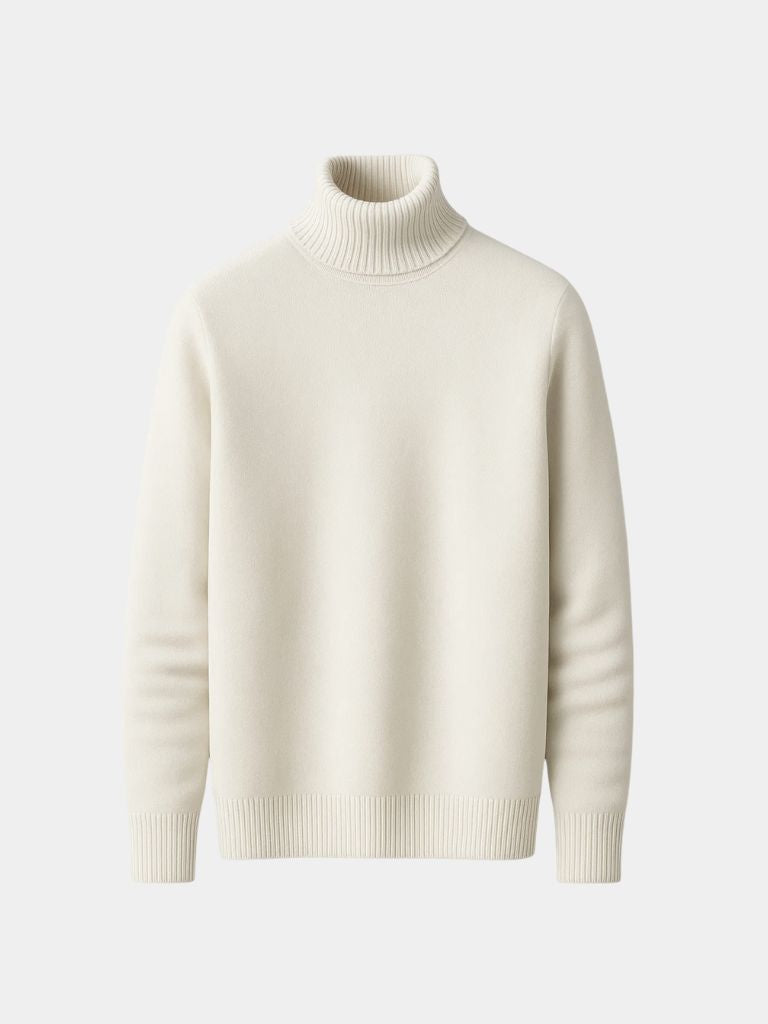 Aurelius Wool Turtleneck - Crown & Cuff
