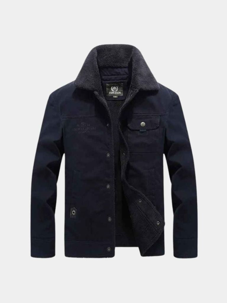 Vintage Military Aviator Jacket - Crown & Cuff