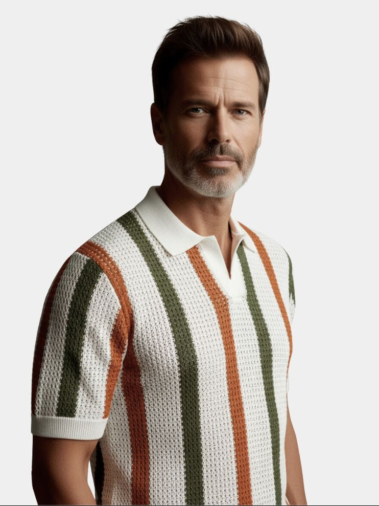 Heritage Knit Resort Polo - Crown & Cuff