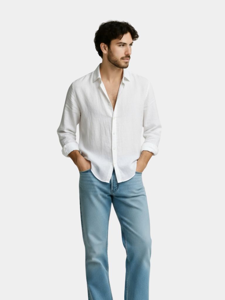 Linen Reverie Summer Shirt - Crown & Cuff