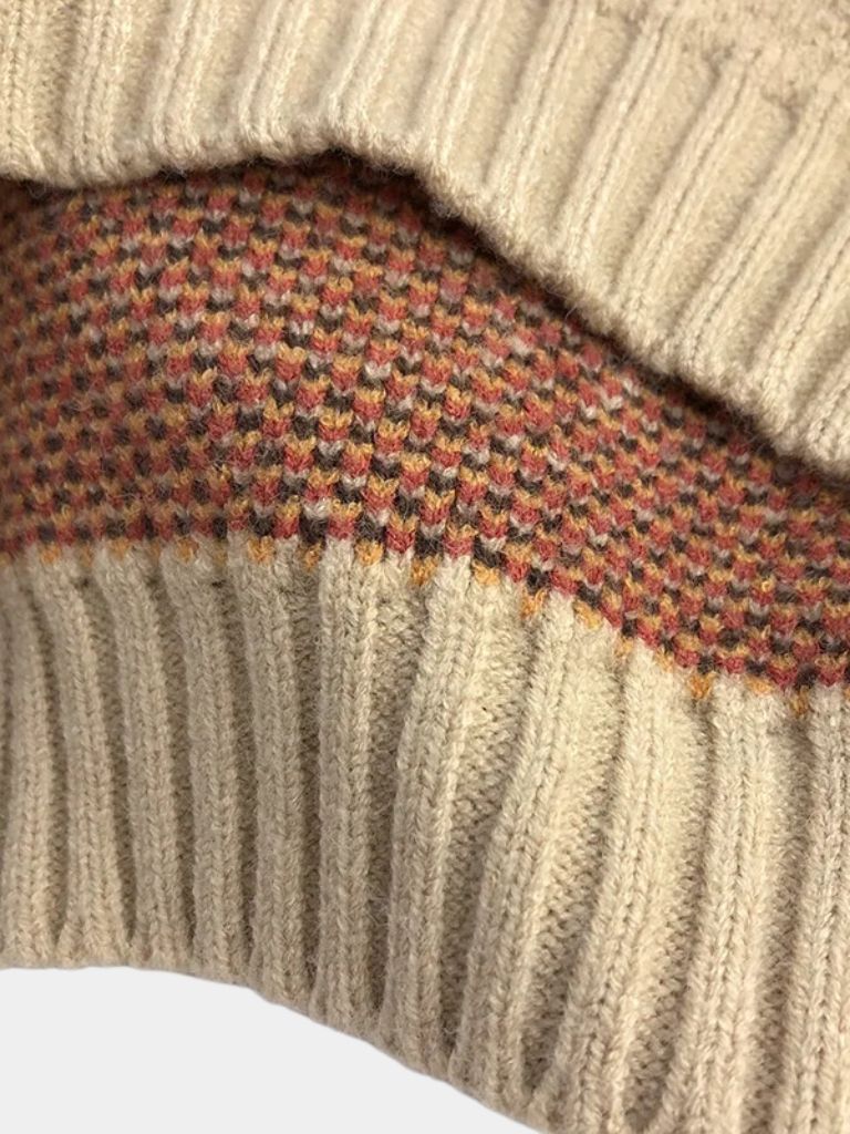 Petit Marquis Retro Knit Sweater - Crown & Cuff Kids