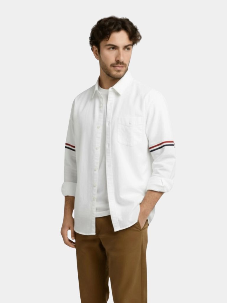 Saint Crew Linen Shirt – Crown & Cuff
