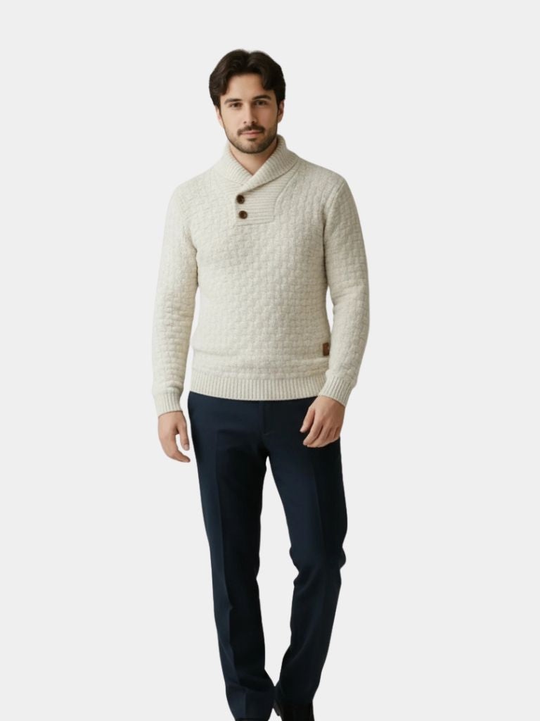 Tailored Knitwear Pullover - Crown & Cuff