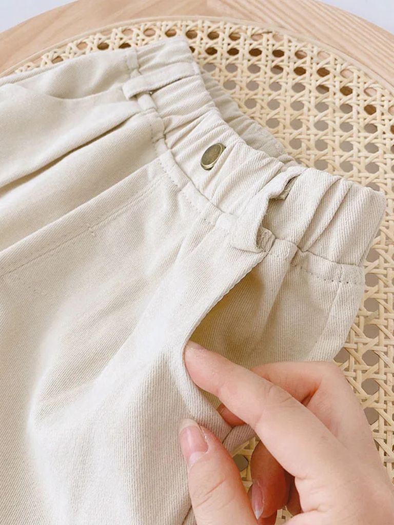 Petit Chevalier Straight Trousers - Crown & Cuff Kids