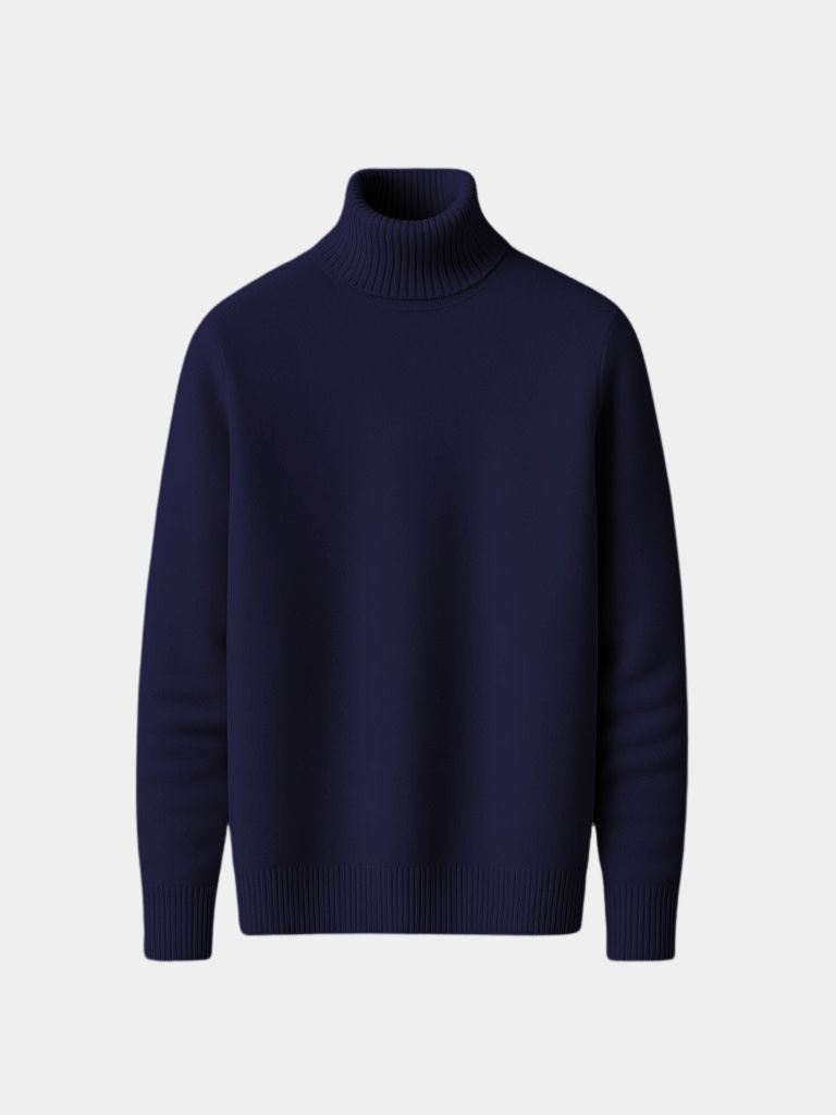 Aurelius Wool Turtleneck - Crown & Cuff