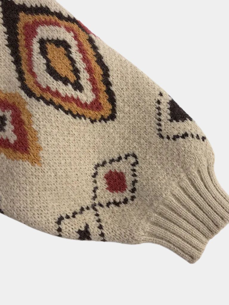 Petit Marquis Retro Knit Sweater - Crown & Cuff Kids