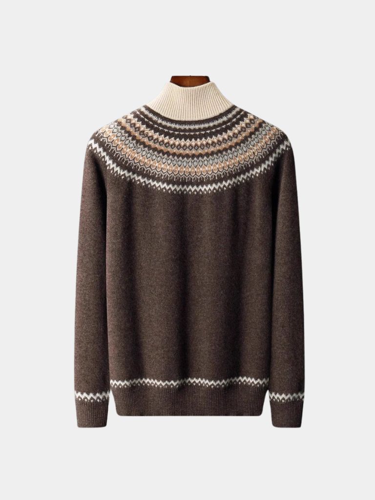 Valenbourg Nordic Knit Sweater - Crown & Cuff