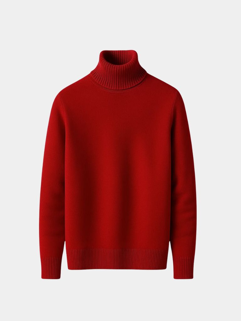 Aurelius Wool Turtleneck - Crown & Cuff