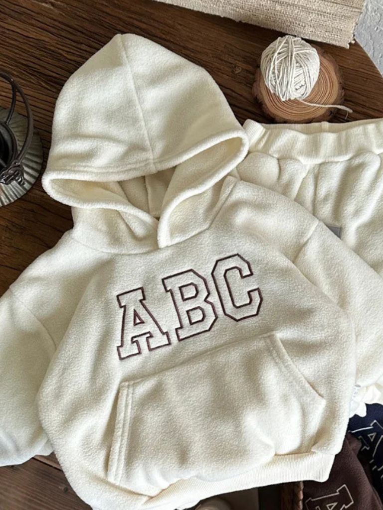 Petit Collegiate Winter Hoodie - Crown & Cuff Kids