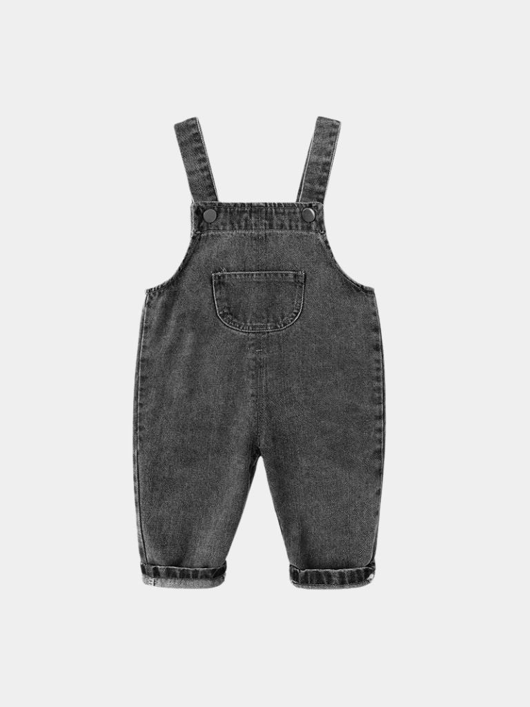 Maison Enfant Classic Denim Overalls - Crown & Cuff Kids