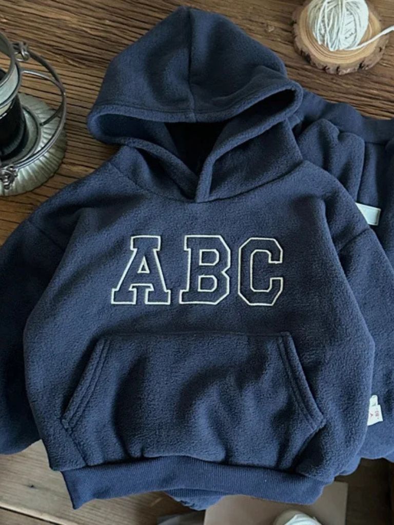 Petit Collegiate Winter Hoodie - Crown & Cuff Kids