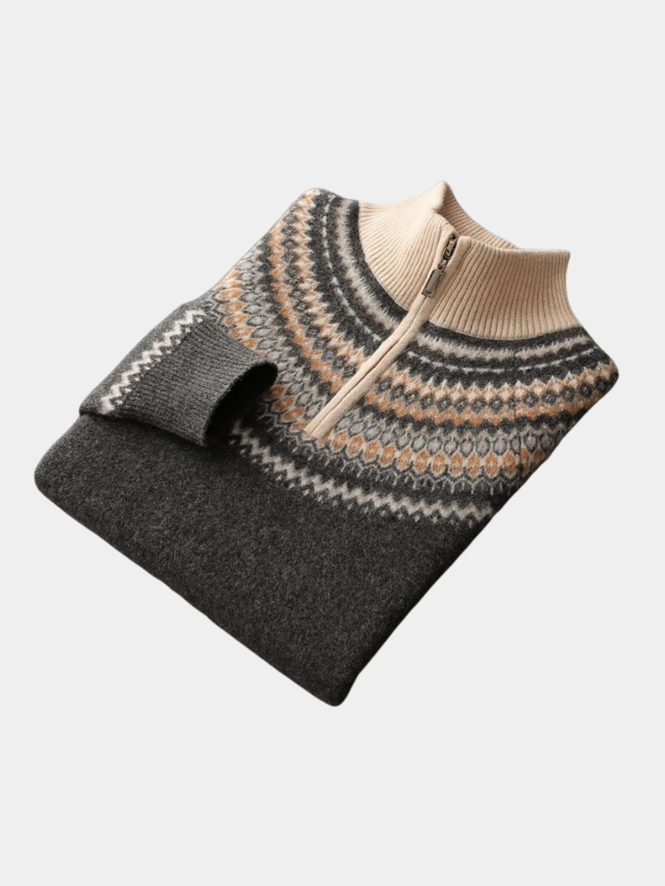 Valenbourg Nordic Knit Sweater - Crown & Cuff
