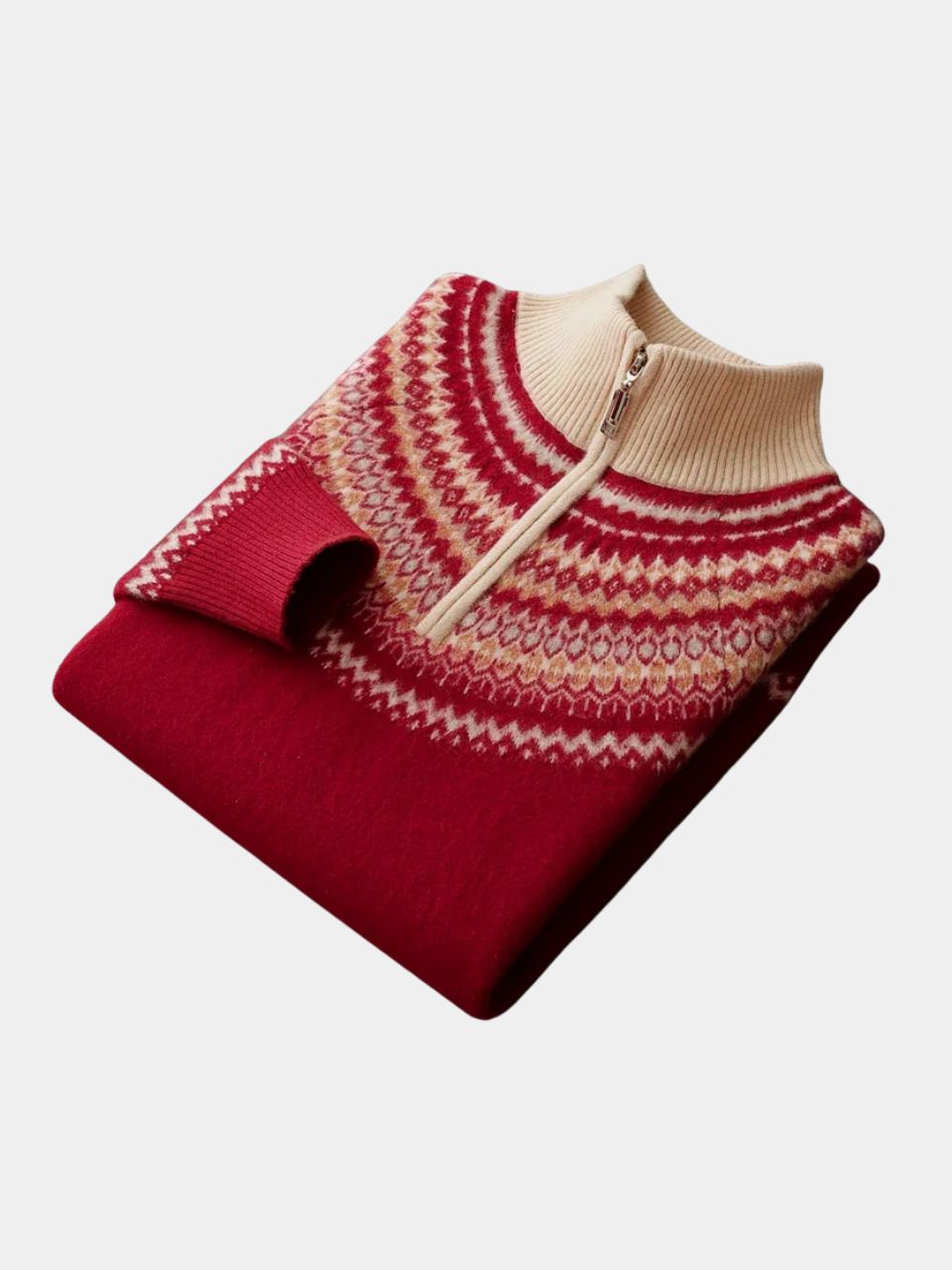 Valenbourg Nordic Knit Sweater - Crown & Cuff