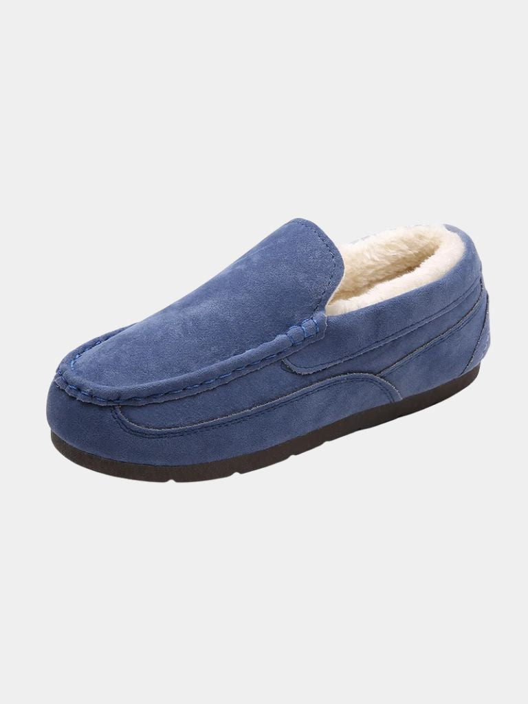 Valerio Suede Comfort Loafers - Crown & Cuff