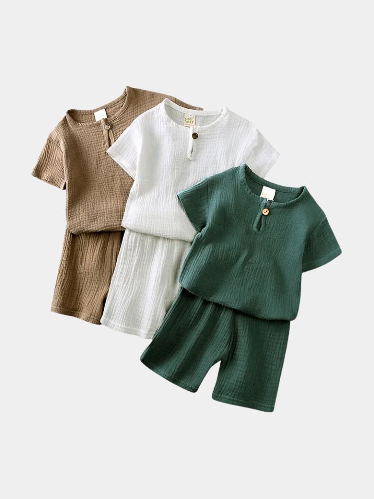 Montclair Toddlers Summer Set - Crown & Cuff Kids