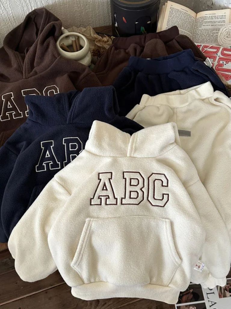 Petit Collegiate Winter Hoodie - Crown & Cuff Kids