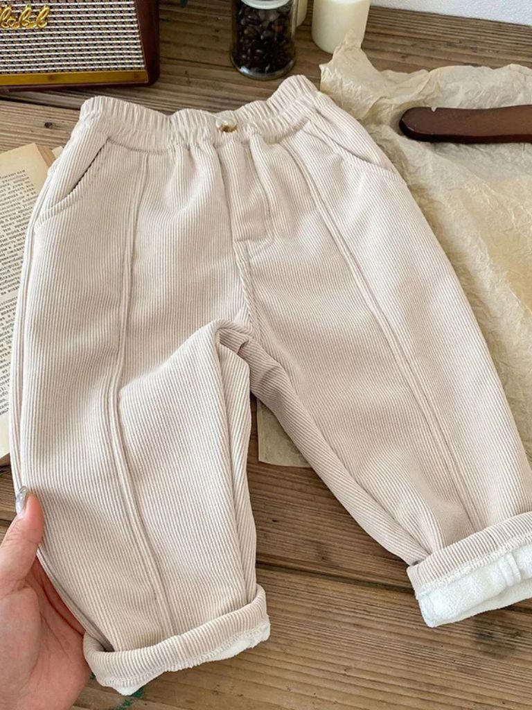 Petit Chevalier Straight Trousers - Crown & Cuff Kids