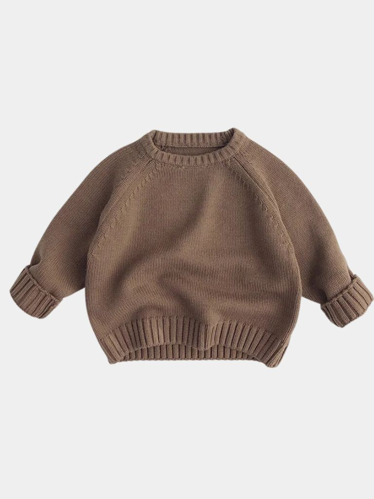 Valmont Toddlers Cotton Sweater - Crown & Cuff Kids