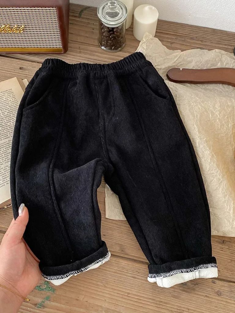 Petit Chevalier Straight Trousers - Crown & Cuff Kids