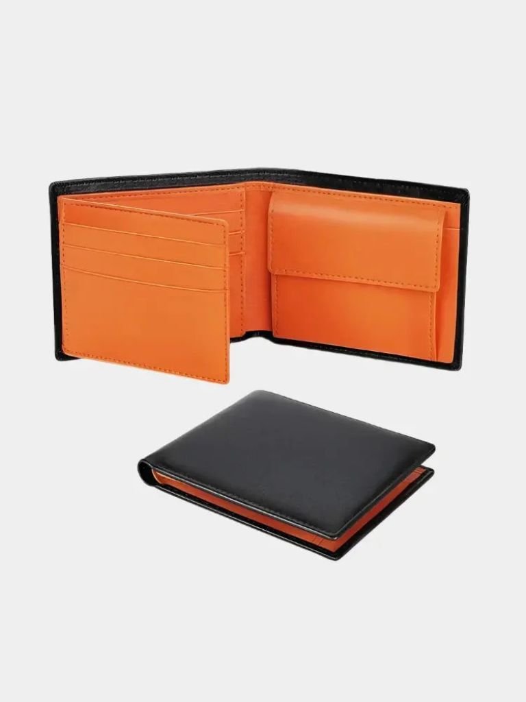 Anti RFID Leather Wallet - Crown & Cuff