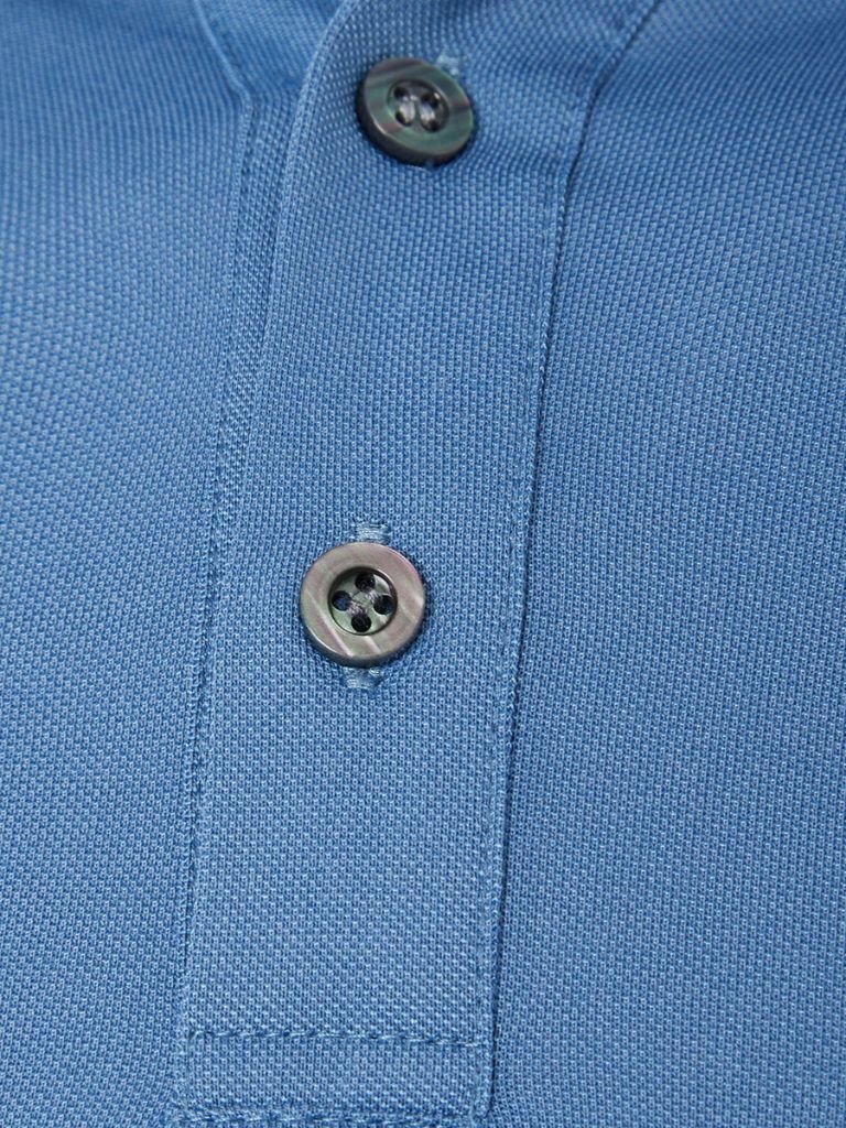 Azure Classic Polo – Crown & Cuff