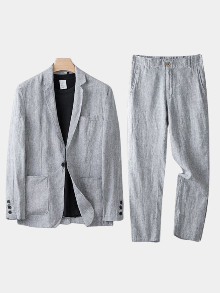 Barone Light Suit Set - Crown & Cuff