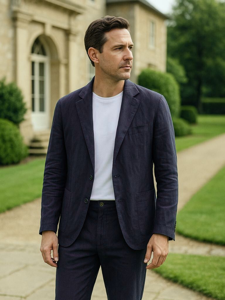 Barone Light Suit Set - Crown & Cuff