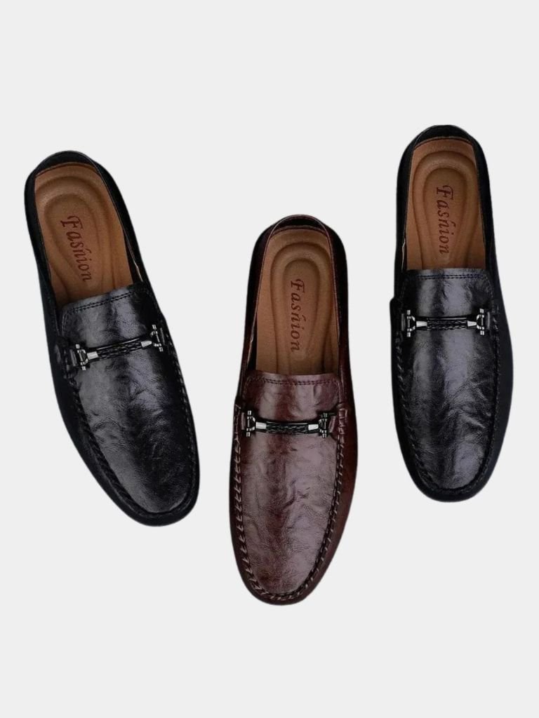 Belgravia Leather Loafers - Crown & Cuff
