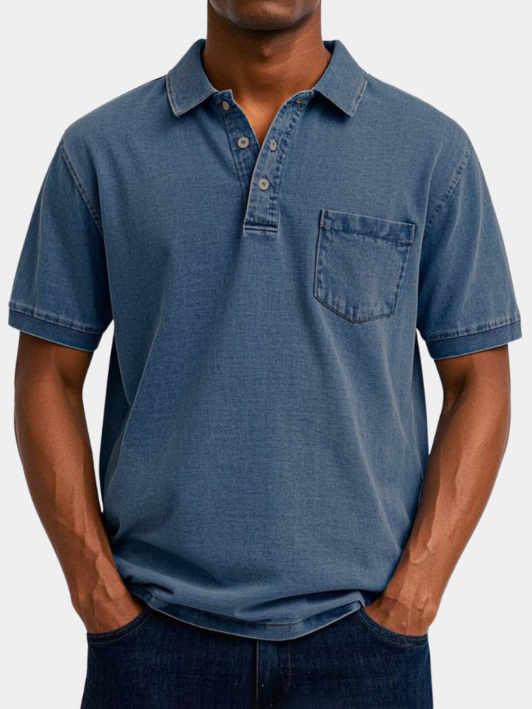 Bethlehem Blues Polo Shirt – Crown & Cuff