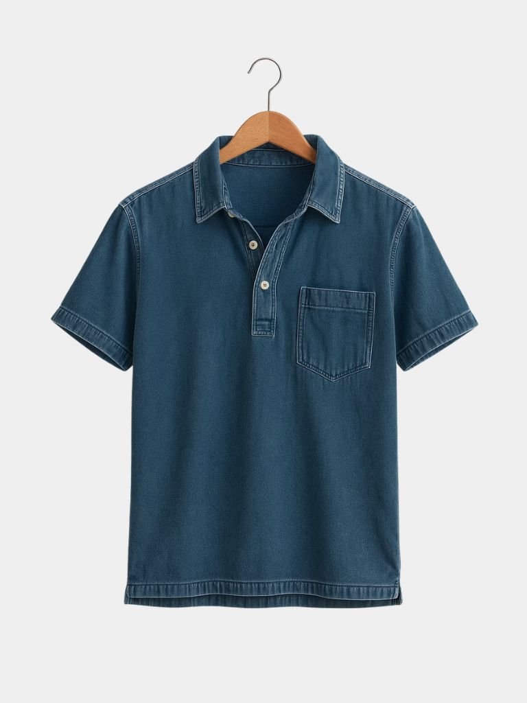 Bethlehem Blues Polo Shirt – Crown & Cuff