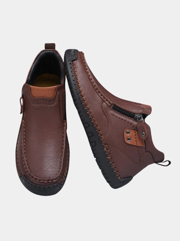 Brave Leather Boots - Crown & Cuff