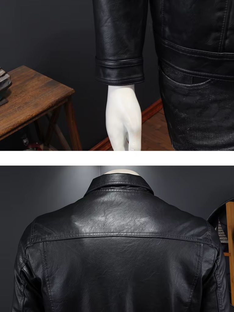 Bronze Rebel Leather Jacket – Crown & Cuff