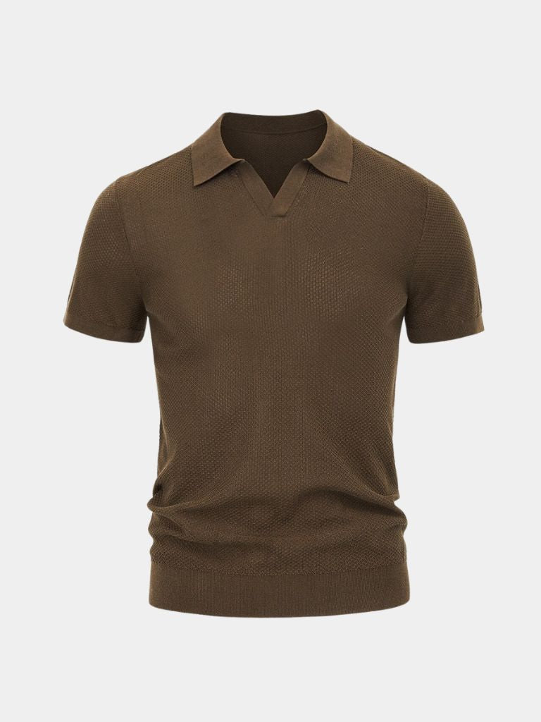 Brownstone Polo Shirt – Crown & Cuff