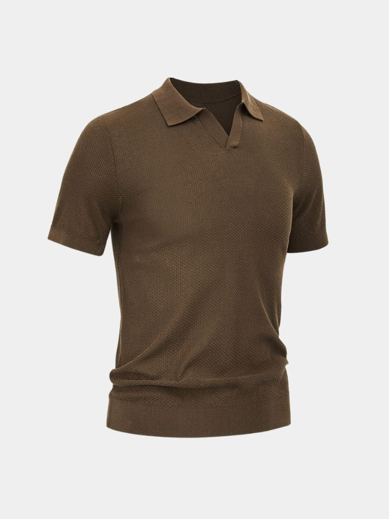 Brownstone Polo Shirt – Crown & Cuff