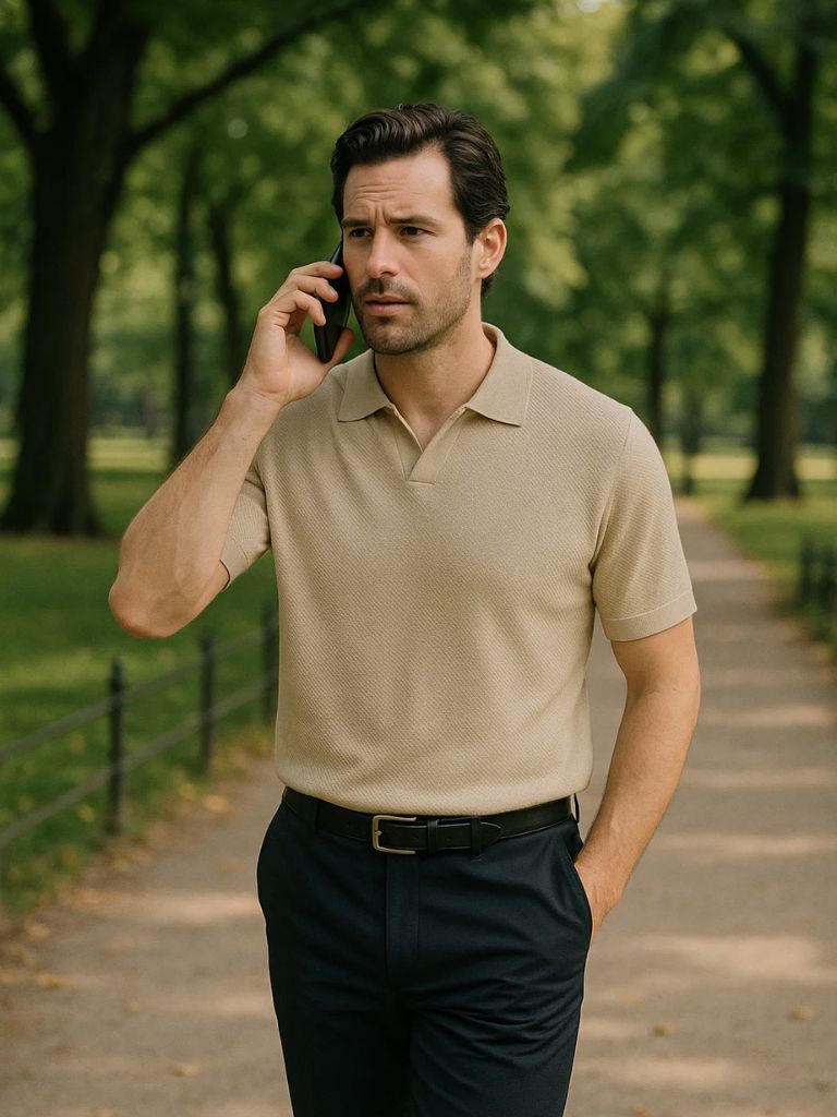 Brownstone Polo Shirt – Crown & Cuff