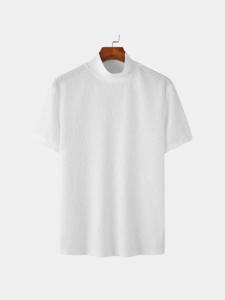 Casual Knit T-Shirt - Crown & Cuff