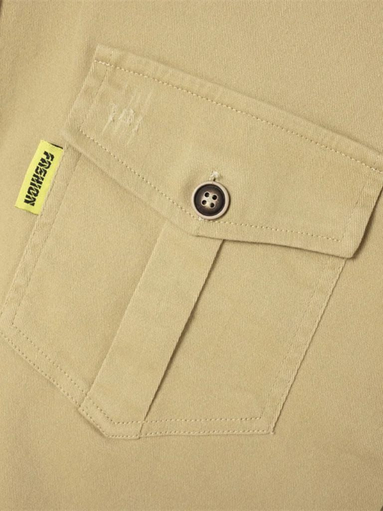 Casual Modern Men Shirt - Crown & Cuff