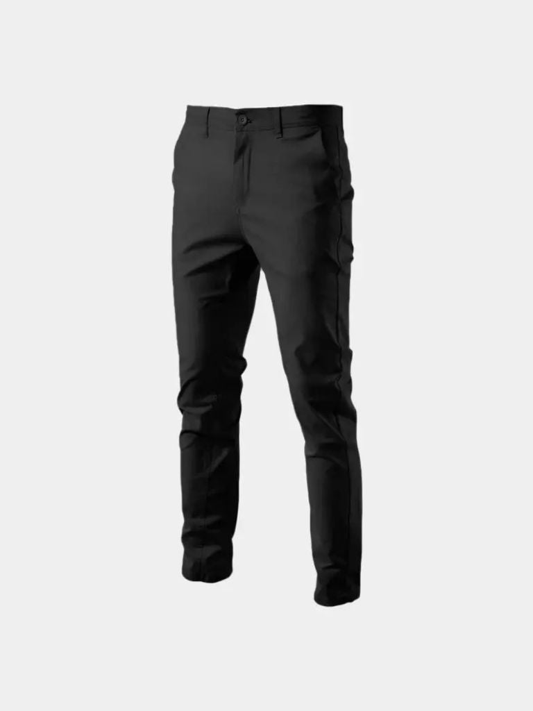 Casual Slim Fit Trousers - Crown & Cuff