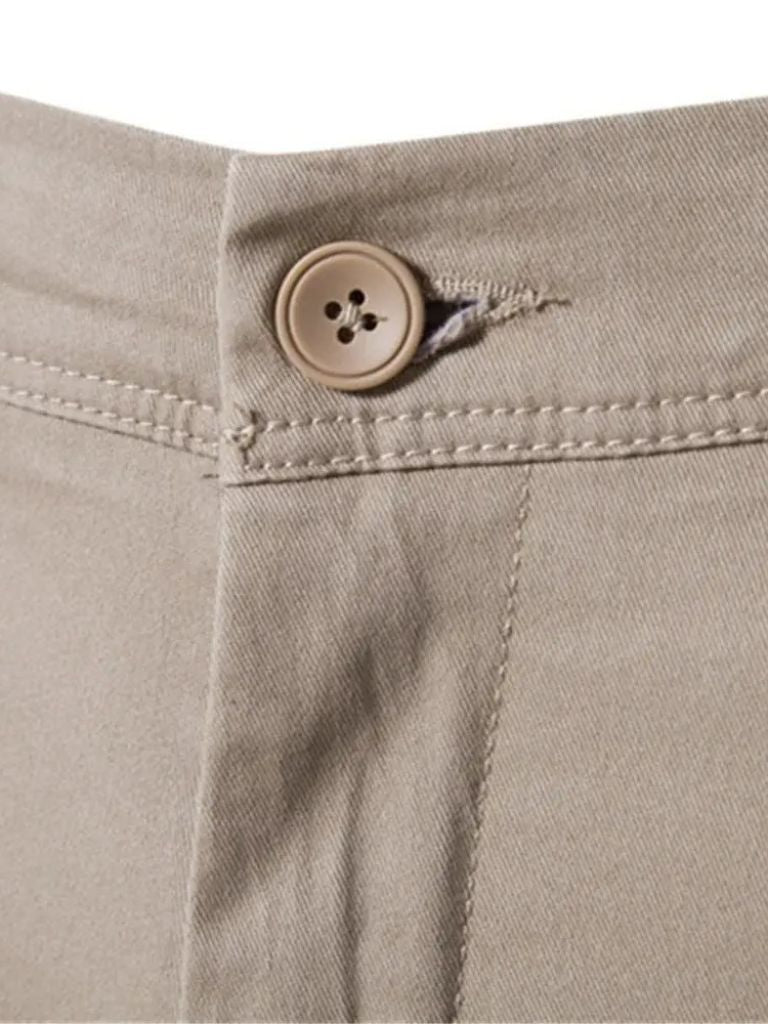 Casual Slim Fit Trousers - Crown & Cuff