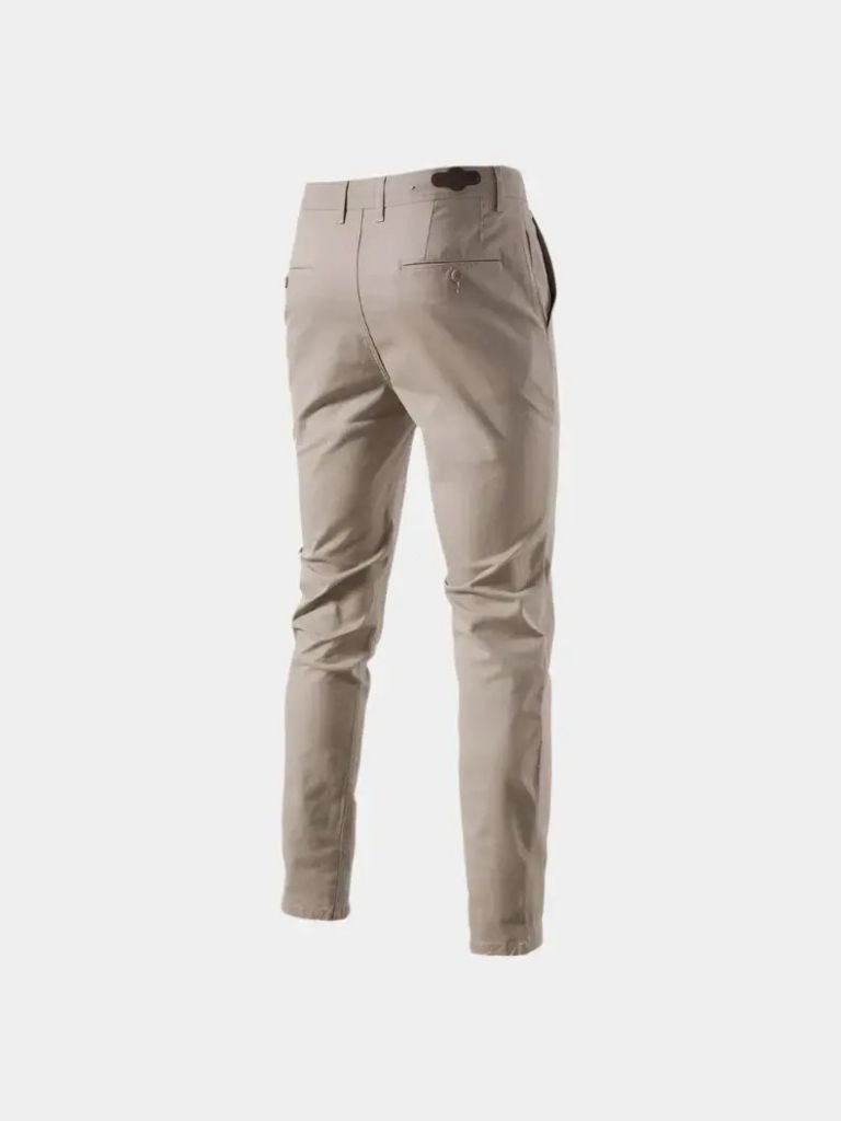 Casual Slim Fit Trousers - Crown & Cuff